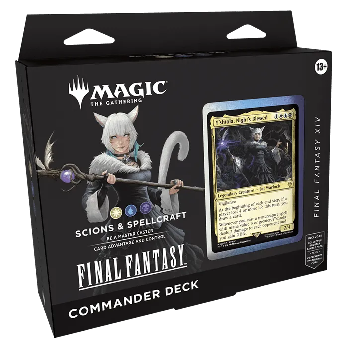 Final Fantasy - "Vástagos y Hechicería" Mazo de Commander Español - Magic the Gathering