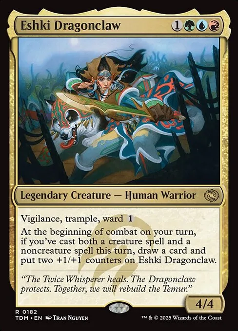 Precon Peleón - Eshki Dragonclaw - Inglés