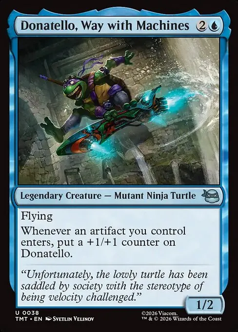 Precon Peleón - Donatello, Way with Machines - Inglés