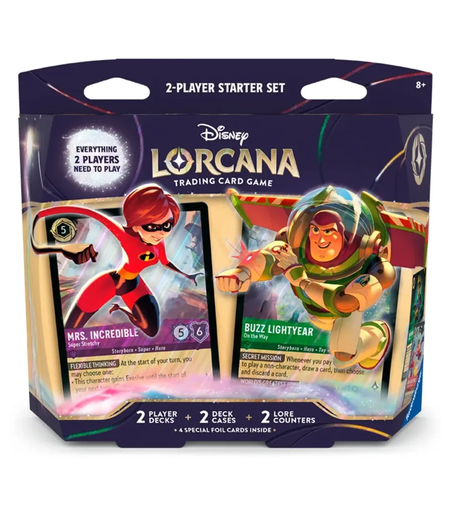 Set de inicio para 2 jugadores Wilds Unknown - Disney Lorcana TCG