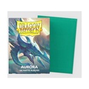Fundas  Matte Aurora Dragon Shield - 100 unidades Standard
