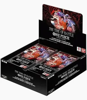 Caja de 24 Sobres Inglés OP16 The Time Of Battle - One Piece TCG