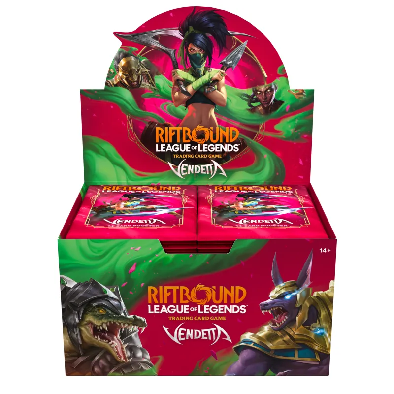 Caja de sobres Inglés Vendetta - Riftbound League of Legends