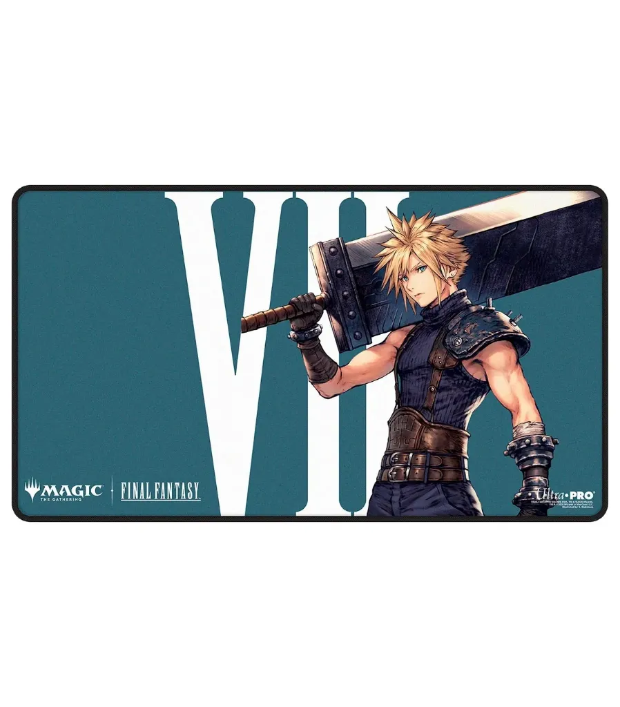 [074427390464] Tapete Playmat Cloud, Ex-SOLDIER Black-Stitched MAGIC: THE GATHERING—FINAL FANTASY - Ultra Pro