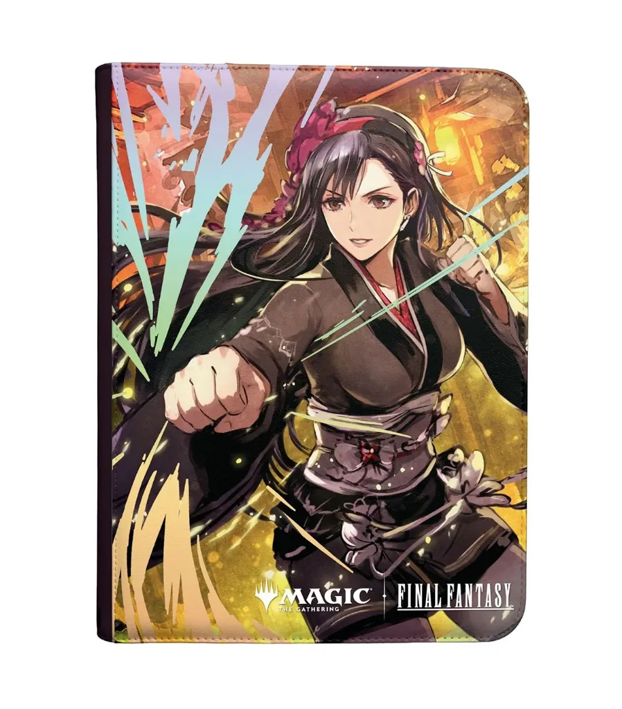 [074427390501] Archivador Portfolio 9 bolsillos Tifa Lockhart MAGIC: THE GATHERING—FINAL FANTASY - Ultra Pro