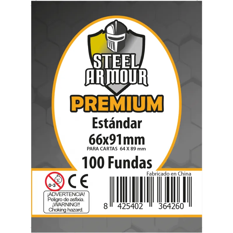 Fundas Standard Premium 100 unidades- Steel Armour