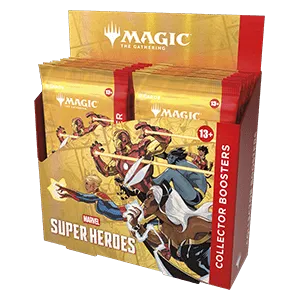 [195166314075] Caja de sobres Coleccionista Inglés Marvel Super Heroes - Magic: The Gathering Collector