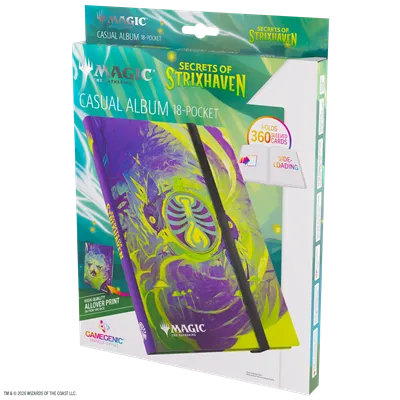 Casual Album 18-Pocket - Secrets of Strixhaven - Witherbloom - Gamegenic