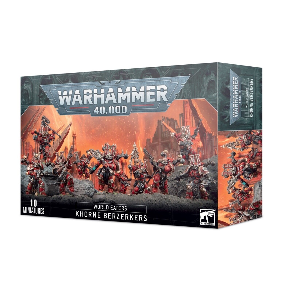 Berserkers de Khorne de los Devoradores de Mundos - Warhammer 40K