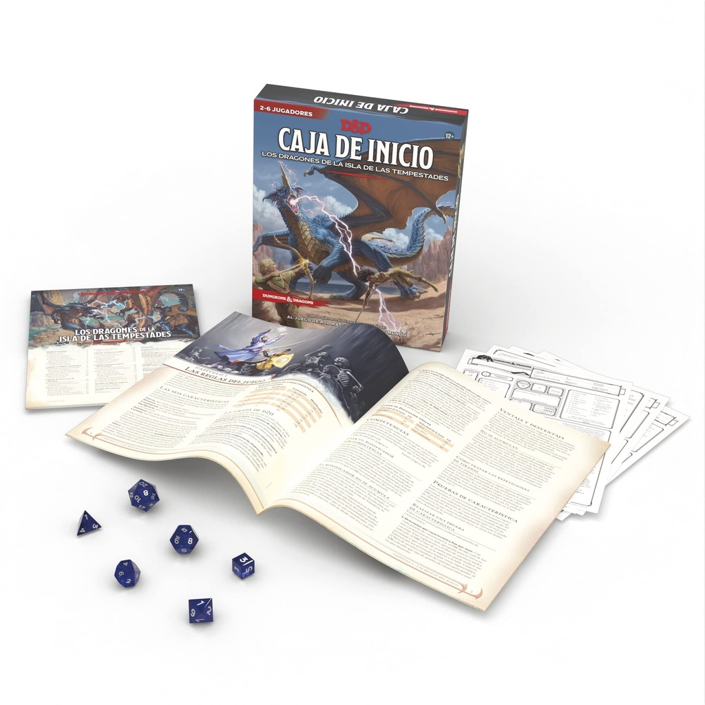 Dungeons & Dragons RPG - Caja De Inicio: Los Dragones De La Isla De Los Naufragios - Español