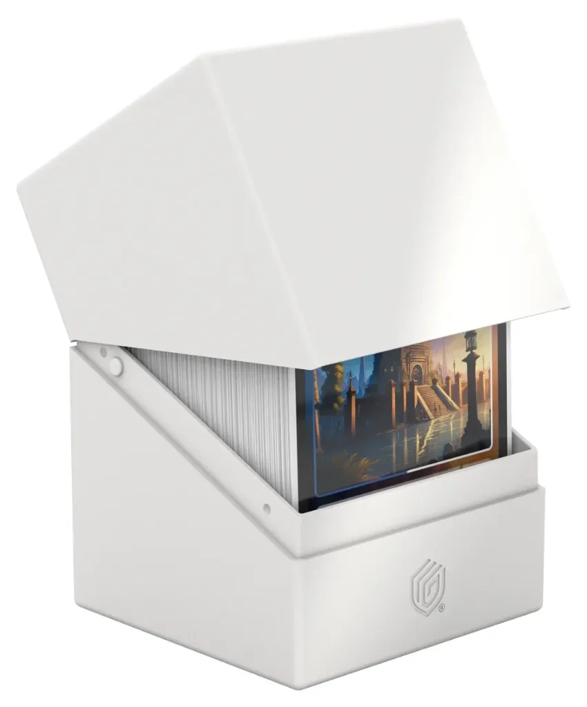 [4056133027731] Ultimate Guard Boulder 100+ Solid Deck Case - White