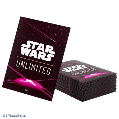 [4251715417287] Star Wars: Unlimited Art Sleeves Card Back Magenta
