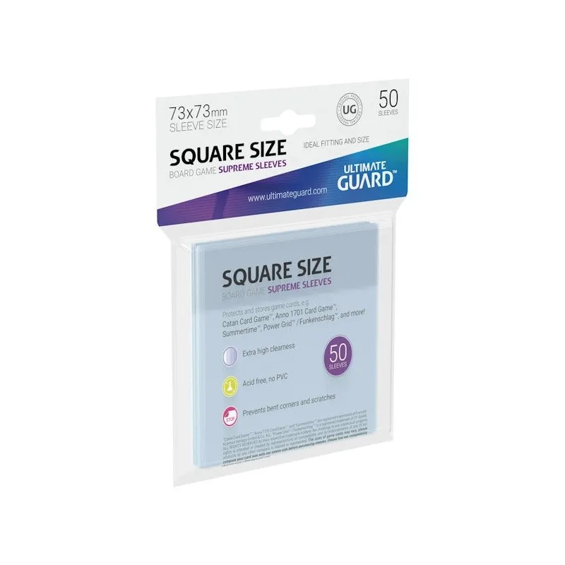 Fundas Ultimate Guard Supreme Cuadradas 73 x 73 (50)