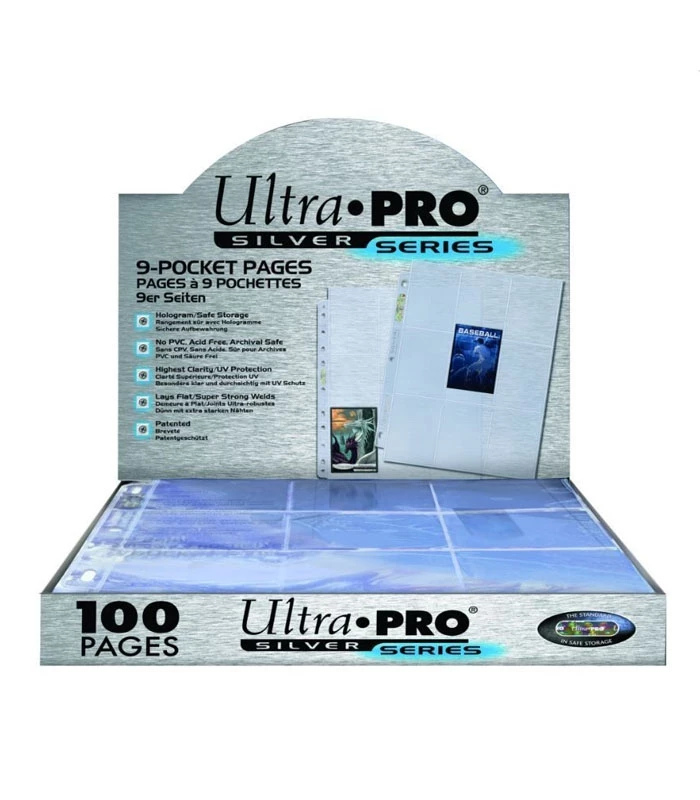 Hojas Funda 9 bolsillos Silver Series - UltraPro