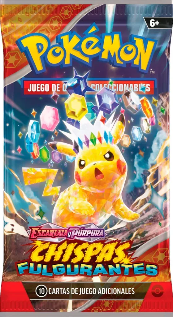 Pokémon Escarlata y Púrpura - Chispas Fulgurantes - Sobre de cartas ESP
