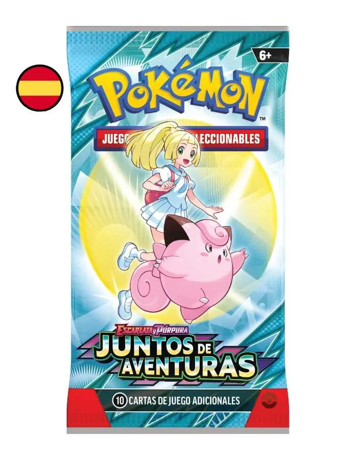 Pokémon Escarlata y Púrpura - Juntos de Aventuras - Sobre de cartas ESP