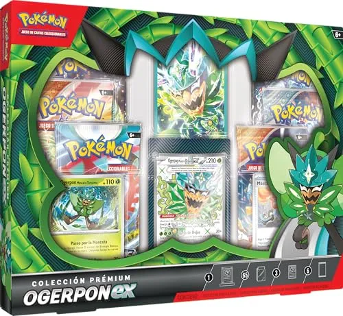 Pokémon - Ogerpon Ex - Colección Premium Español