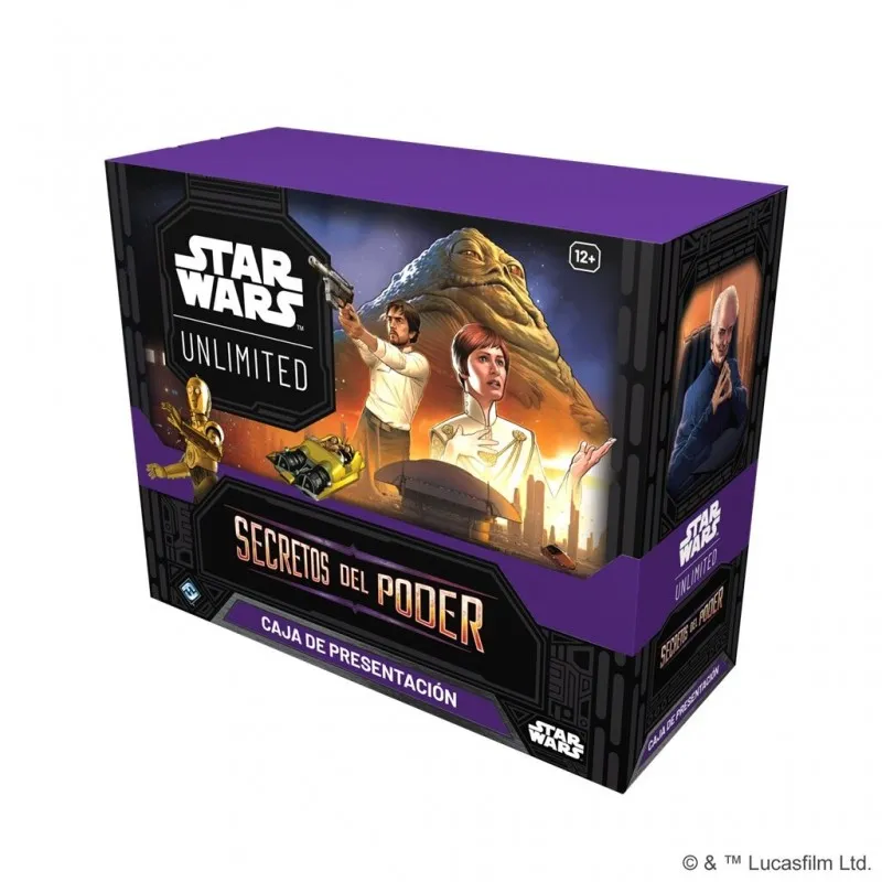 [841333135430] Star Wars Unlimited: Secretos del Poder Caja de Presentación