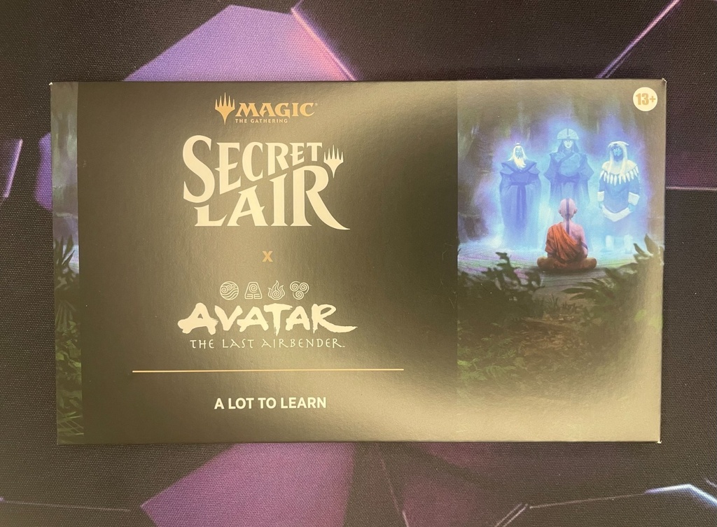 Magic the Gathering Secret Lair X Avatar: The Last Airbender - A Lot to Learn (Non-Foil)