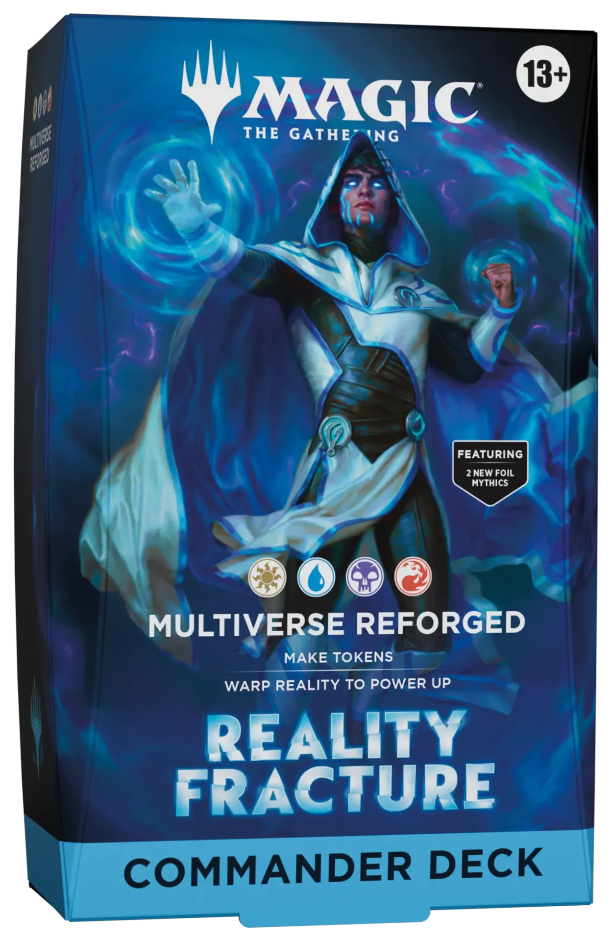 [195166337265] Mazo Commander Multiverso Reforjado Inglés - Magic: The Gathering Reality Fracture Precon Commander Deck
