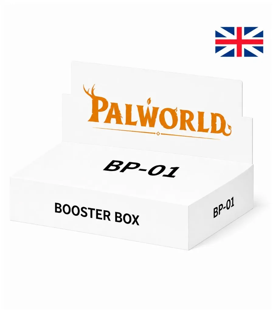 Caja de 12 Sobres BP01 Inglés - Palworld Dawn Of Palpagos