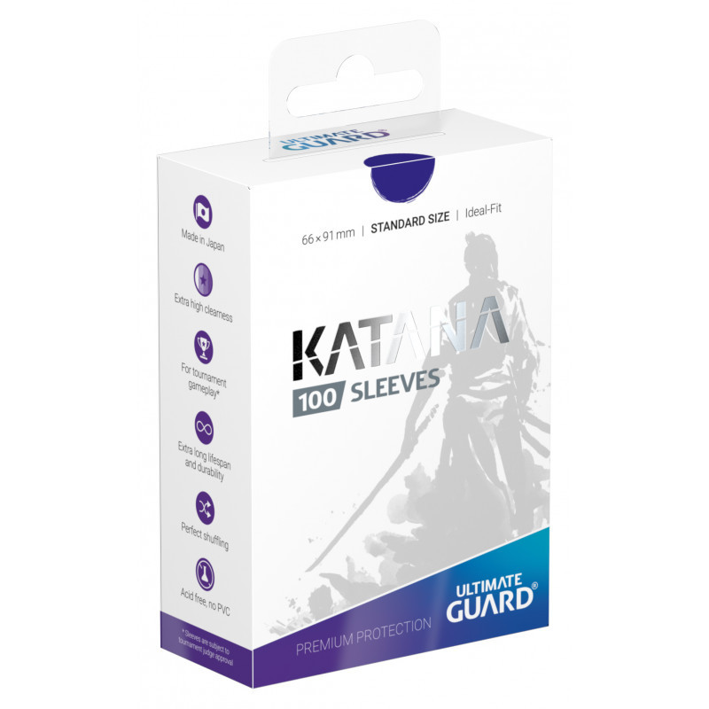 Fundas Katana Standard Azul 100 - Ultimate Guard Sleeves Blue