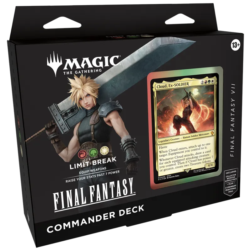 [1951662709993] Final Fantasy - "Limit Break" Commander Deck Inglés - Magic the Gathering