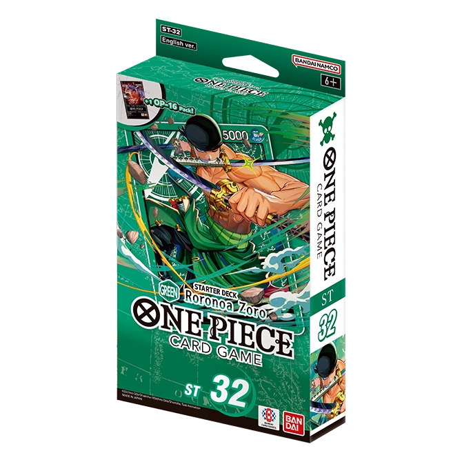 Starter Roronoa Zoro ST32 - ST-32 One Piece Card Game