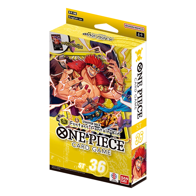 Starter Eustass "Captain" Kid ST36 - ST-36 One Piece Card Game