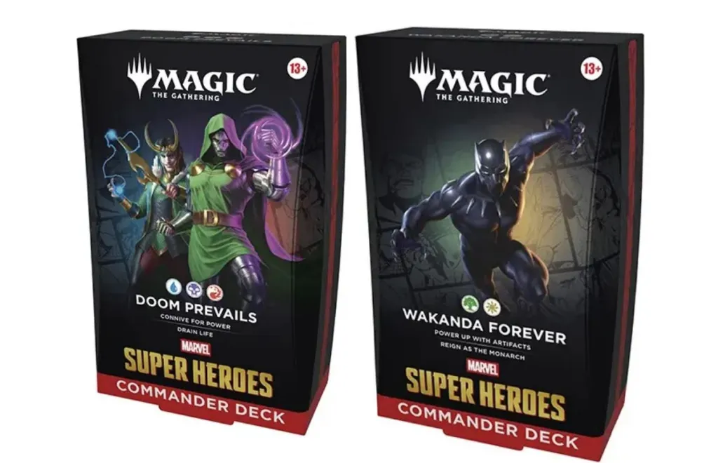 Commander Pack Villanos Wakanda Inglés - Marvel Super Heroes