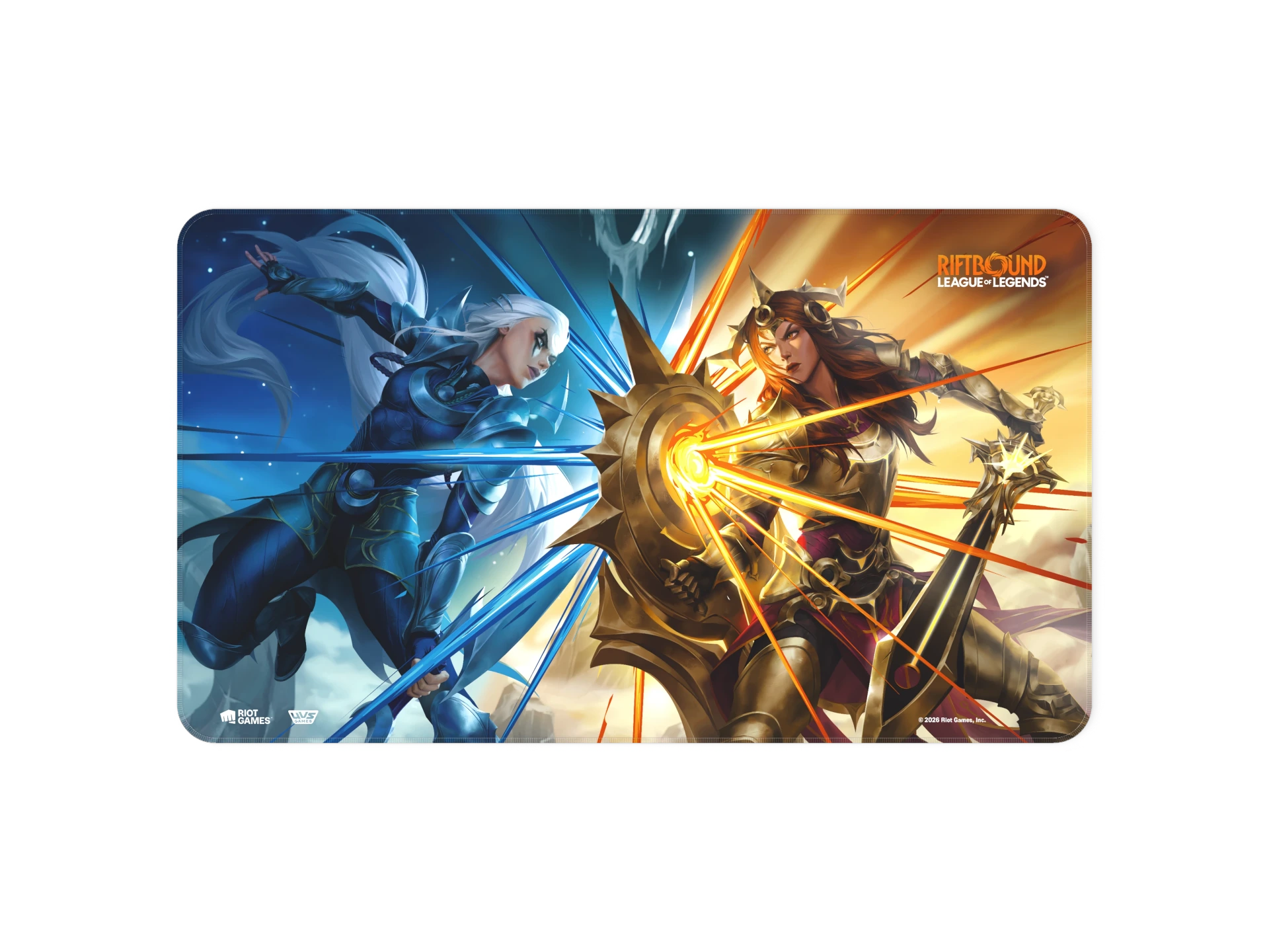 Tapete Riftbound Vendetta - Diana vs Leona