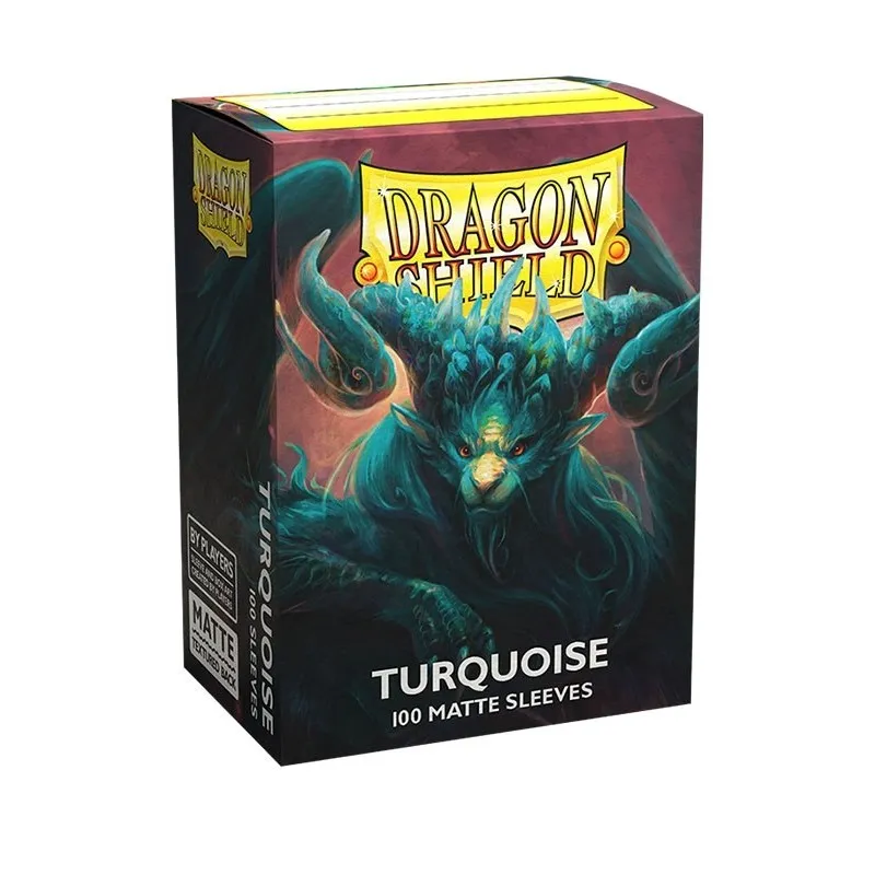 Fundas Turquoise Matte - Dragon Shield Standard 100