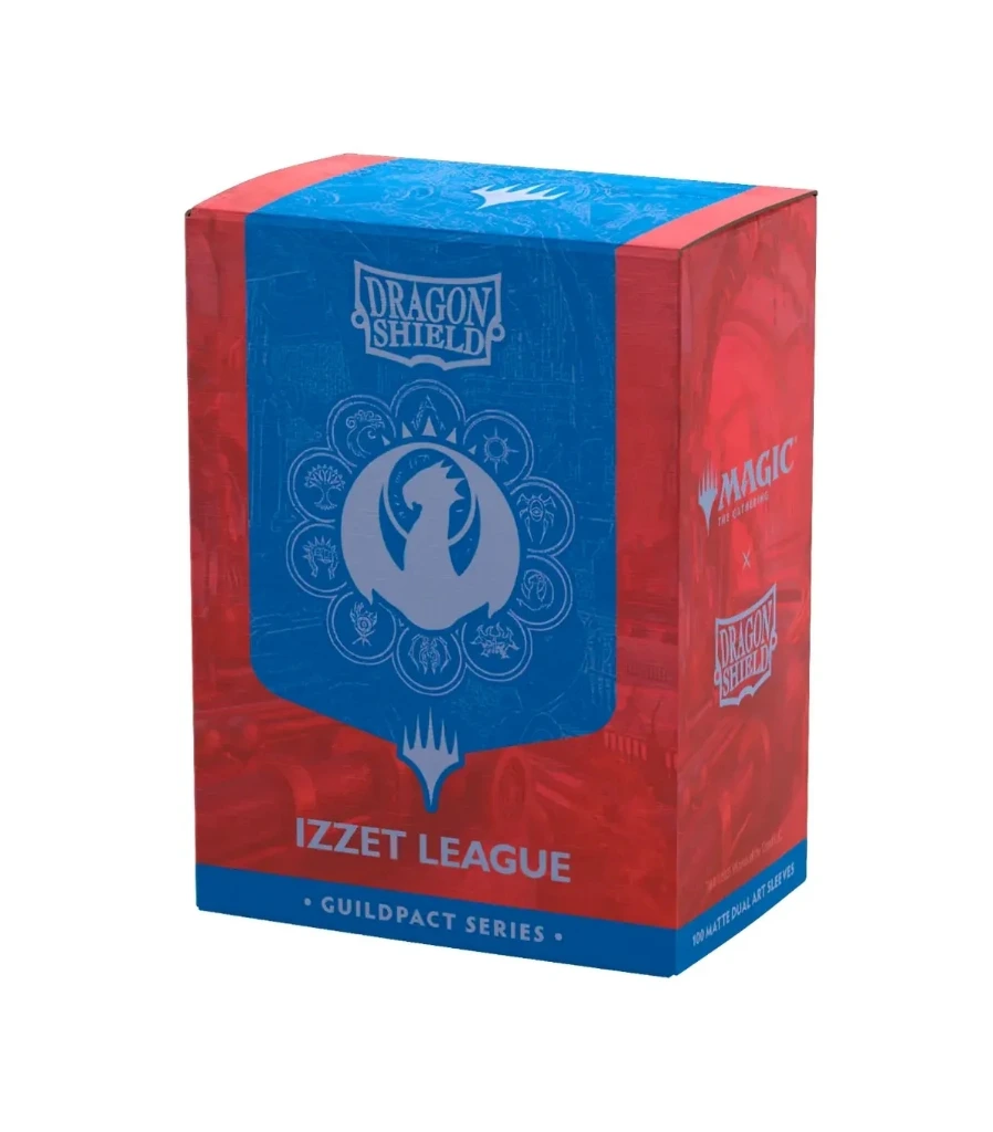 [5706569165161] Fundas Matte Gremio Izzet Magic the Gathering - Dragon Shield 100 unidades
