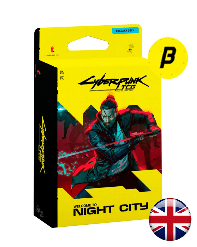 [850082551095] Starter Deck Embracing Power Welcome to Night City Beta - Cyberpunk TCG