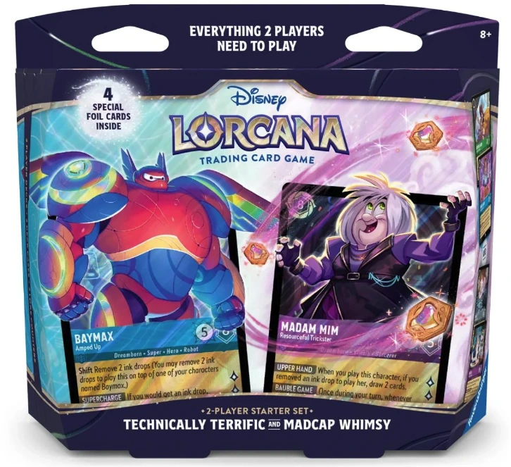 [4050368900975] Set de Inicio 2 Jugadores Inglés Hyperia City - Disney Lorcana