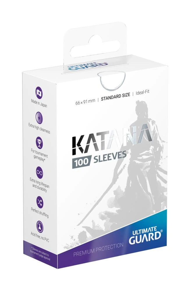 Fundas Katana Standard Blanco 100 - Ultimate Guard Sleeves