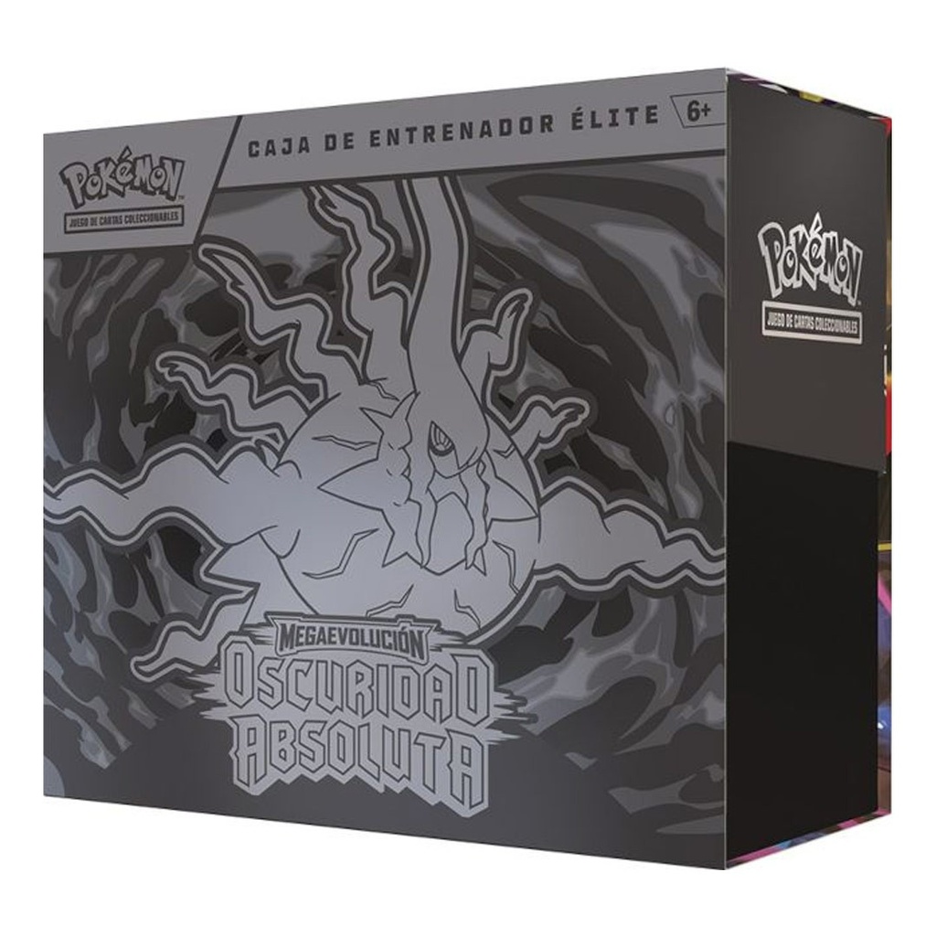 [196214142176] Pokémon Megaevolución - Oscuridad Absoluta - Caja de Entrenador de Élite Español
