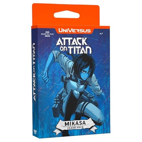 [810155270766] UNIVERSUS - Attack on Titan- Mikasa Clash Deck INGLÉS