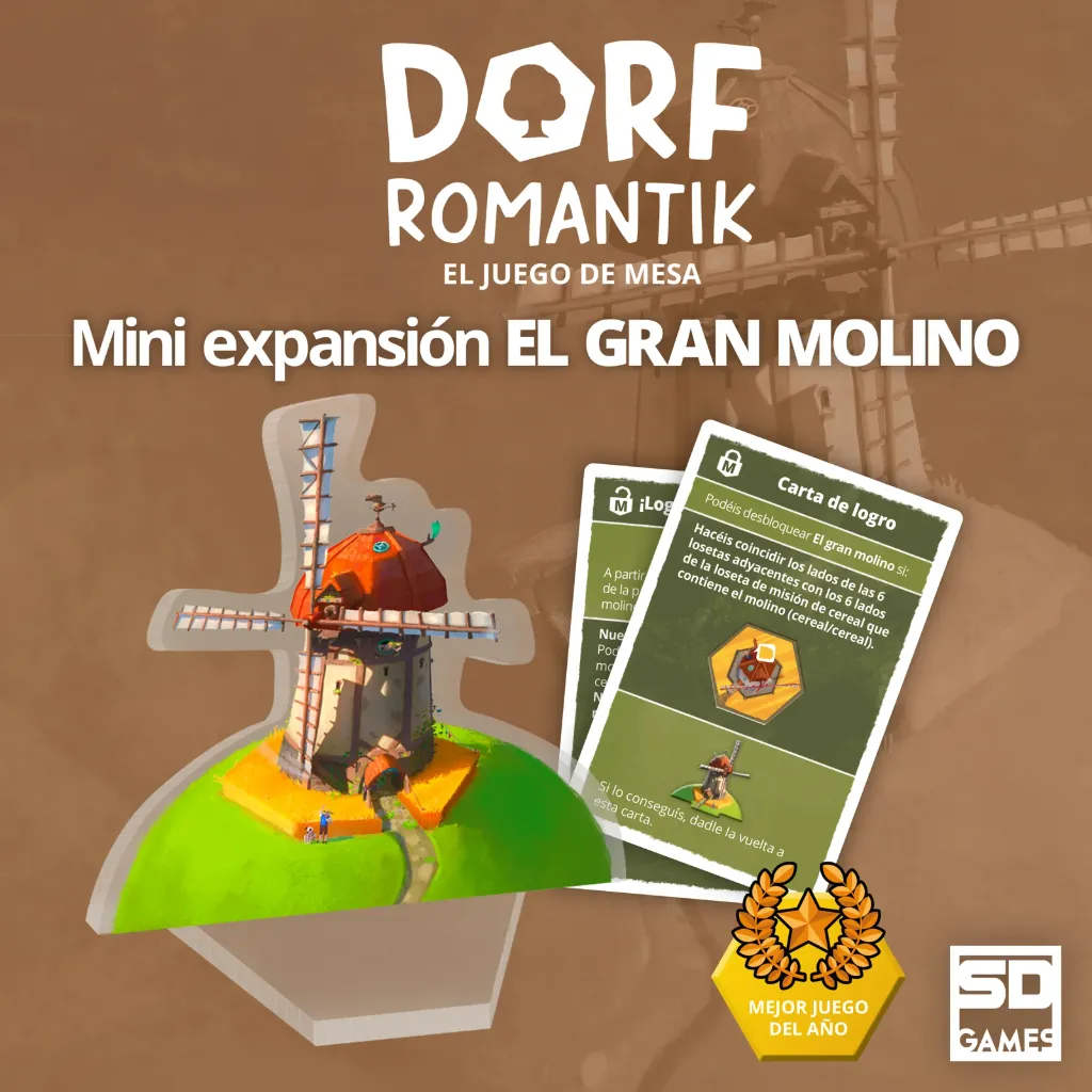 Dorfromantik - El Gran Molino - Miniexpansión