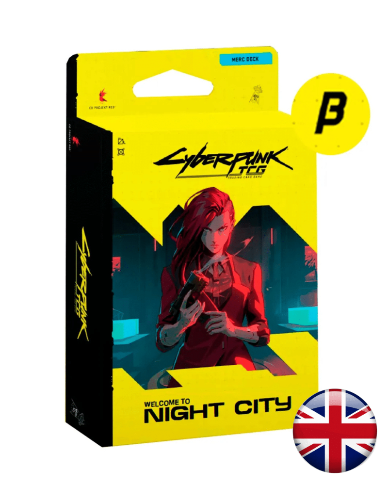[850082551088] Starter Deck The Heist Welcome to Night City Beta - Cyberpunk TCG