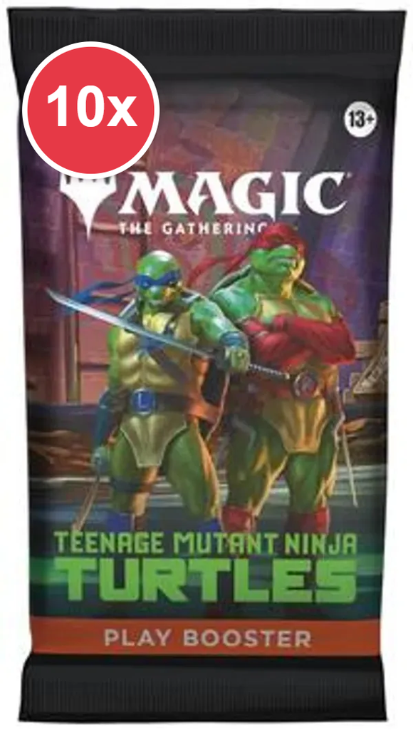 Pack de 10 Sobres Teenage Mutant Ninja Turtles Inglés - Magic The Gathering