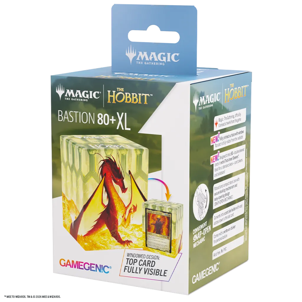 [4251715425794] Caja Bastion XL 80+ Smaug - The Hobbit - Gamegenic