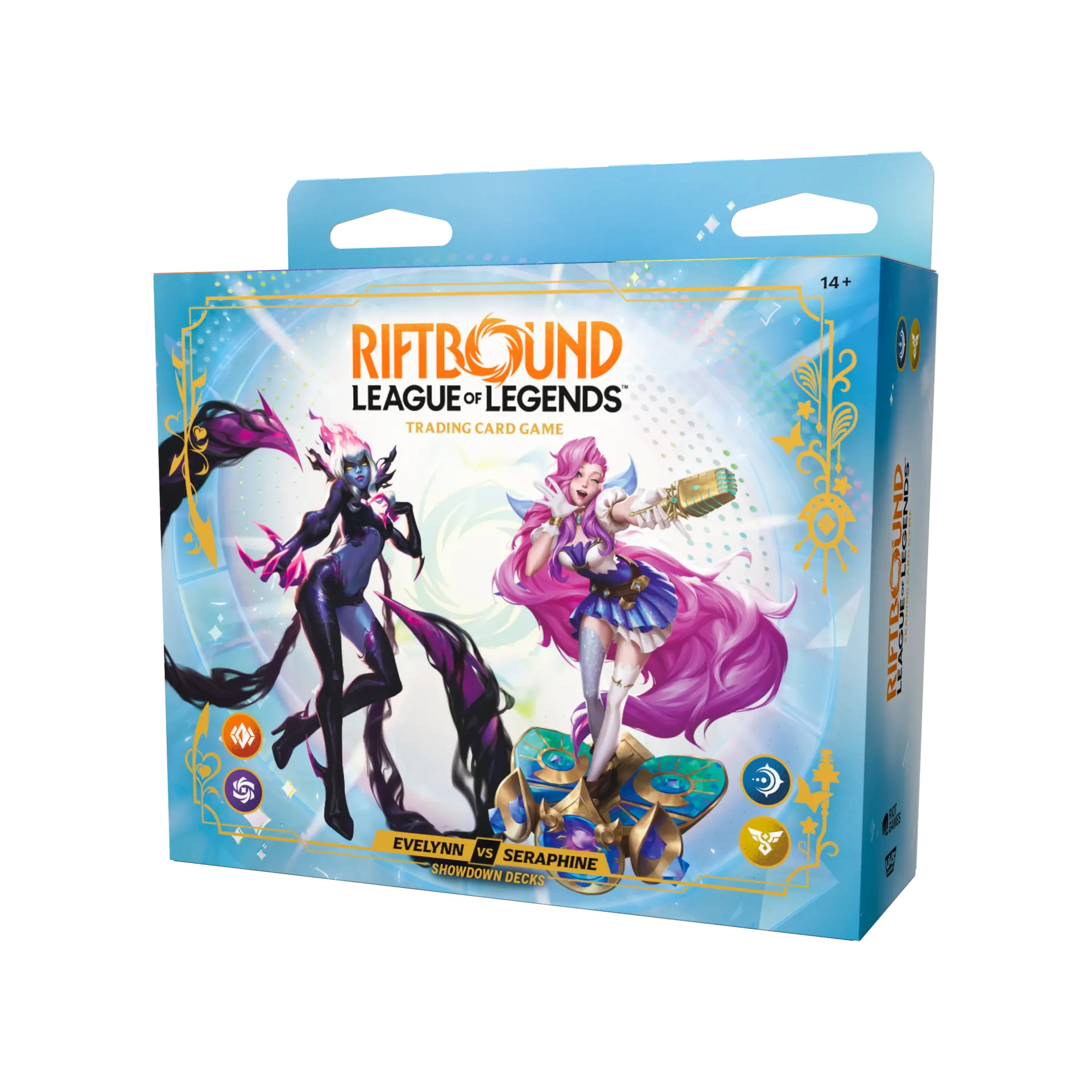 [810155276256] Showdown Deck Evelynn vs Seraphine Starter Radiance Inglés - Riftbound: League of Legends TCG