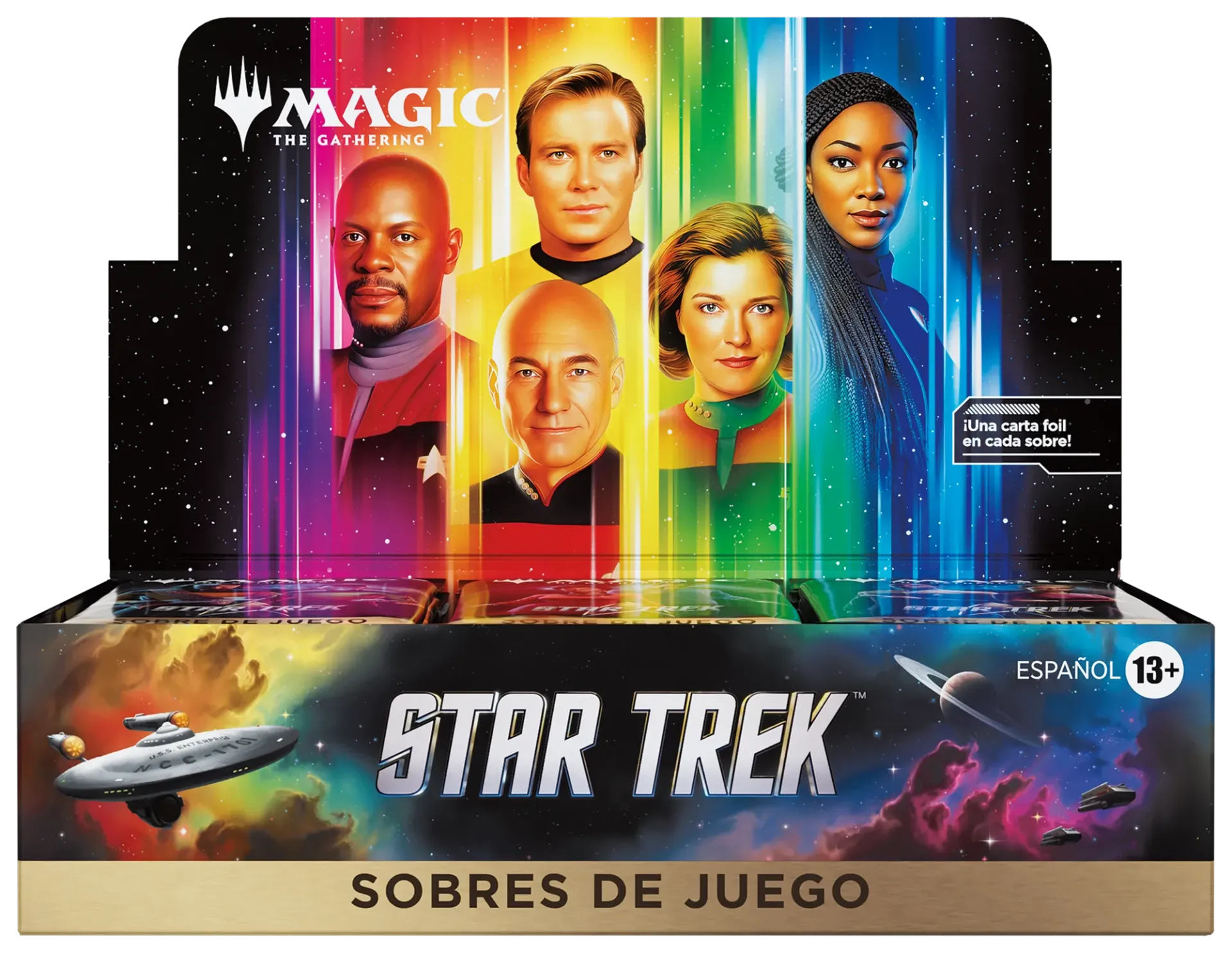 Play Booster Display (30 Sobres) Español Star Trek - Magic The Gathering