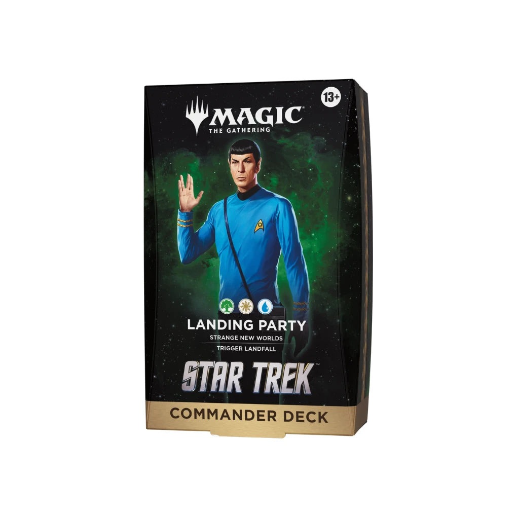 Mazo Commander Landing Party Inglés - Star Trek - Magic The Gathering