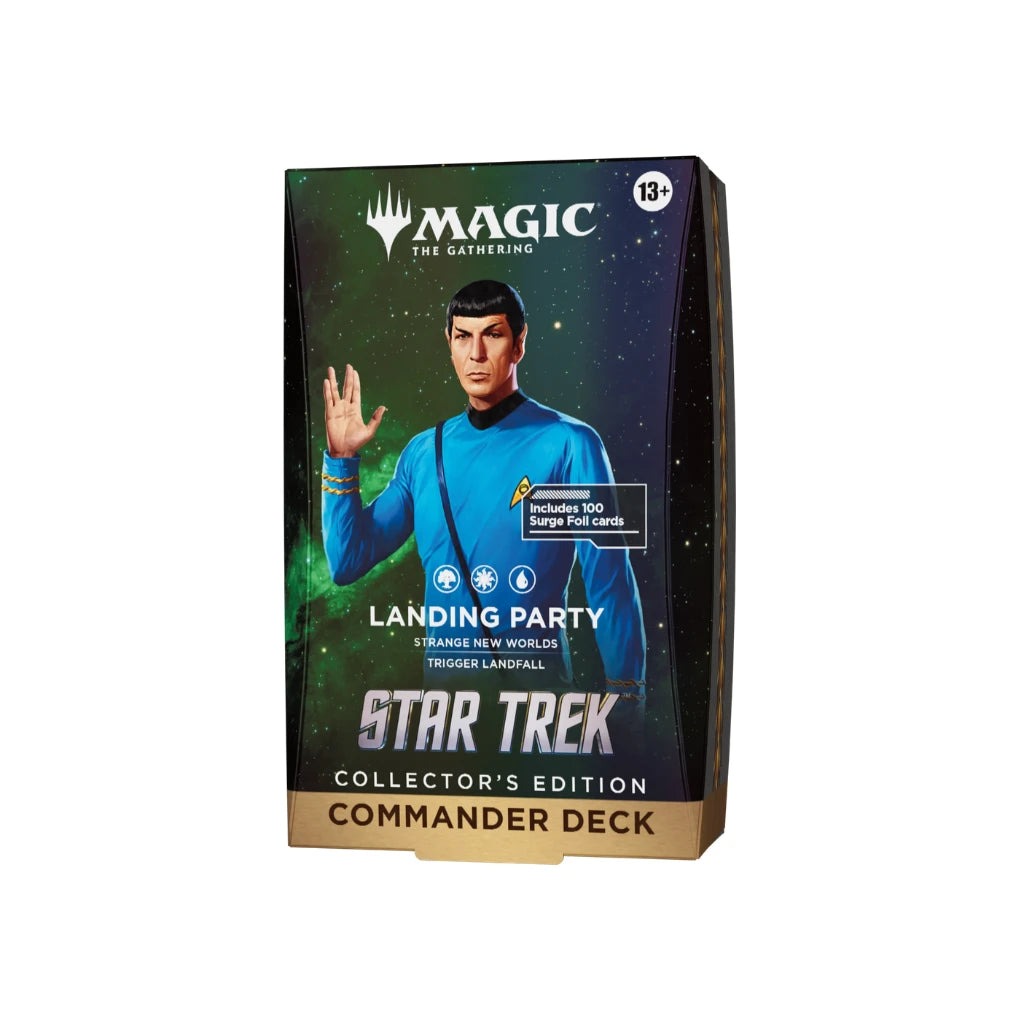 Mazo Commander Collector's Edition Landing Party Inglés - Star Trek - Magic The Gathering