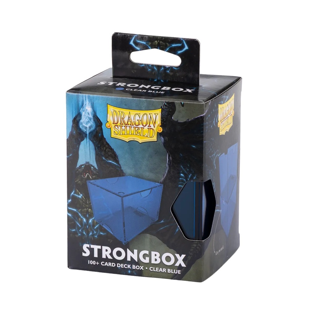 Caja de mazo Strongbox Clear Blue - Dragon Shield