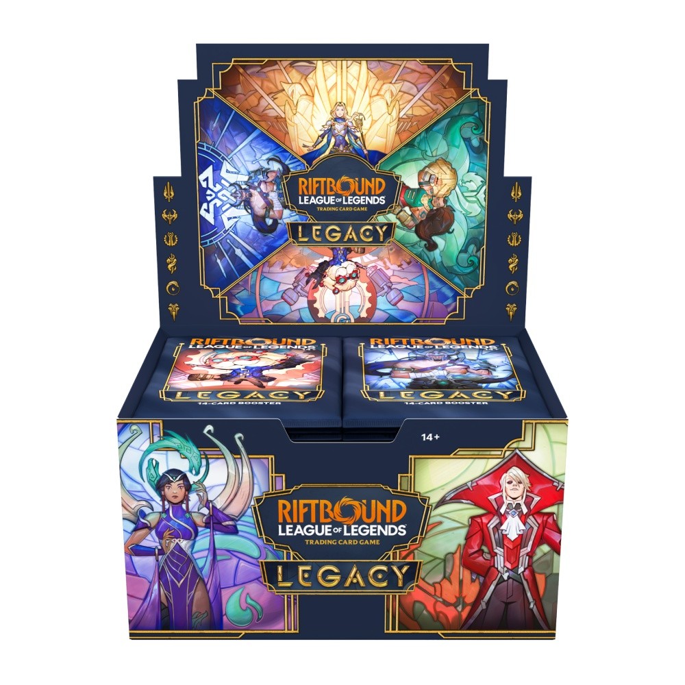 Caja de sobres Legacy Inglés - Riftbound: League of Legends TCG