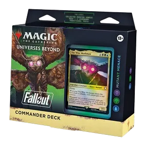 Fallout "Mutant Menace" - Commander Deck Inglés - Magic the Gathering