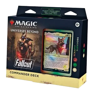 Fallout "Scrappy Survivors" - Commander Deck Inglés - Magic the Gathering